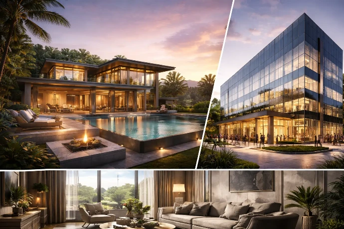 حيث تلتقي الخيال بالواقع المعماري